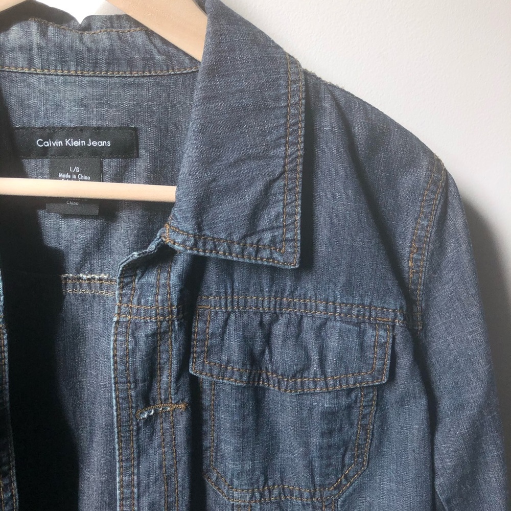 Calvin Klein denim jacket